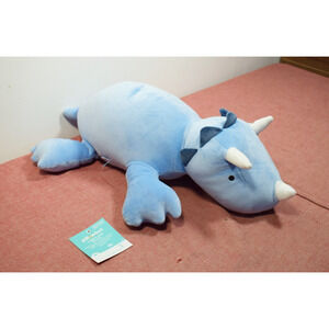 Pillowfort Dinosaur Weighted Plush Kids' Throw Pillow Blue (Hole)*
